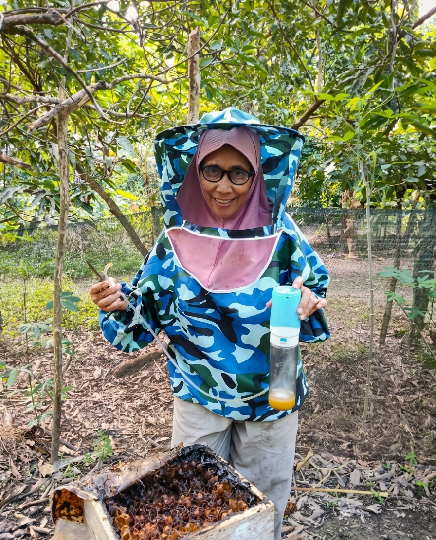 Petani memanen bahan herbal alami Humafaj Kalimantan Tengah